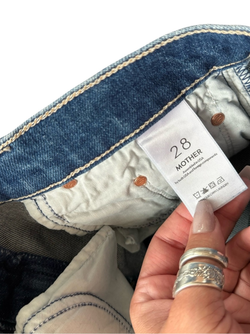 MOTHER The Weekender | size 28 - Picture 4 of 12
